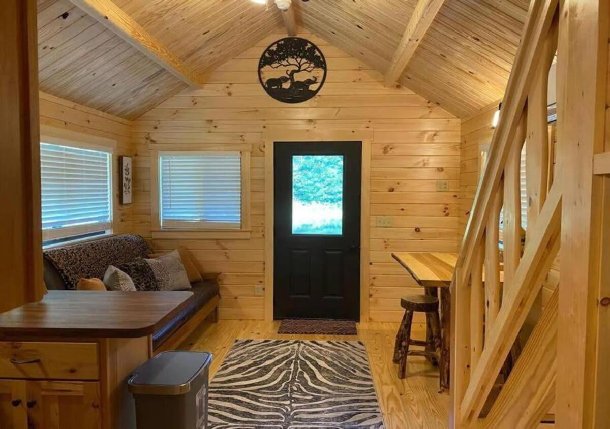 Serene 1Br Cabin Near Nc Z00 With Loft & Waterview Asheboro Dış mekan fotoğraf