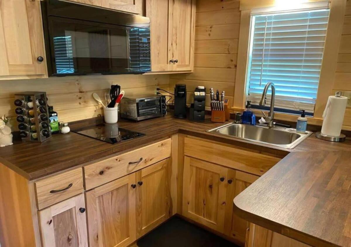 Serene 1Br Cabin Near Nc Z00 With Loft & Waterview Asheboro Dış mekan fotoğraf